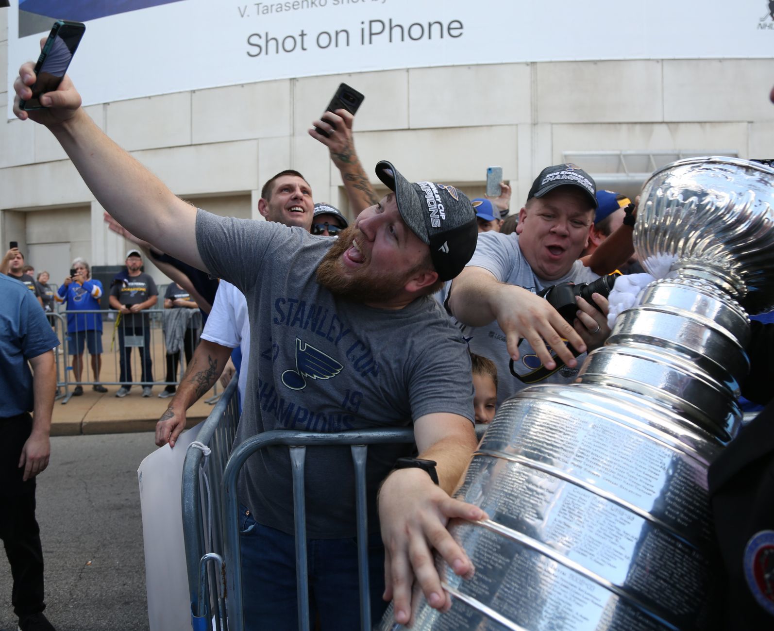 St. Louis Blues opening night pregame celebration